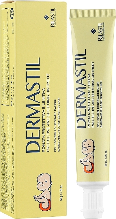 Protective Soothing Diaper Ointment - Rilastil Dermastil Pediatric Protective And Soothing Ointment — photo N3