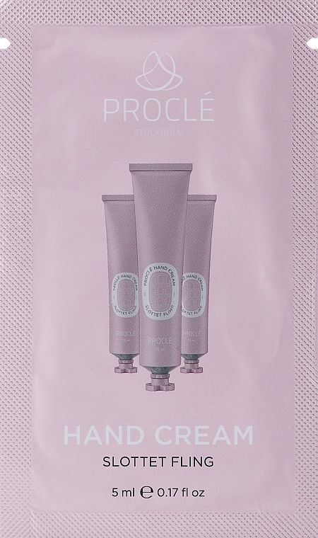 Hand Cream - Procle Hand Cream Slottet Fling (sample) — photo N1