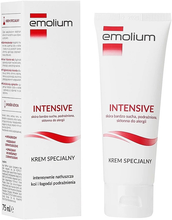 Face Cream - Emolium Intensive Cream — photo N1