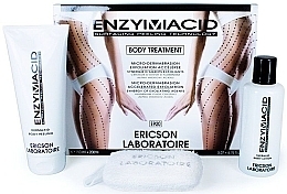 Fragrances, Perfumes, Cosmetics Set - Ericson Laboratoire Enzymacid Body Technic Box (srub/150ml + lotion/200ml + applicator)