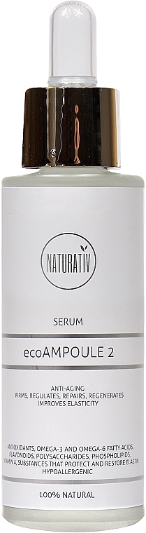 Face Serum - Naturativ ecoAmpoule 2 Serum — photo N1