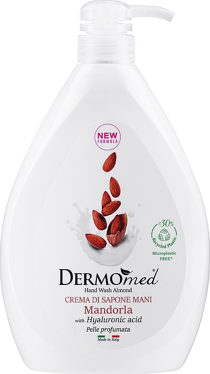 Shea Butter & Almond Hand Wash - Dermomed Cream Soap Karite and Almond — photo N1