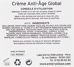 Anti-Aging Face Cream - Embryolisse Anti-Age Global Cream — photo N3