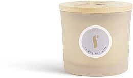 Fragrances, Perfumes, Cosmetics Scented Candle in Glass "Lavender" - Flagolie Fragranced Candle Lavender Relax