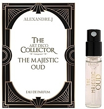 GIFT! Alexandre.J The Majestic Oud - Eau de Parfum (sample) — photo N1