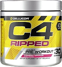 Fragrances, Perfumes, Cosmetics Raspberry Lemonade Pre-Workout Fat Burner - Cellucor C4 Ripped Raspberry Lemonade