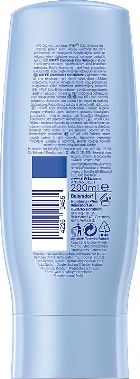 Conditioner "Color Protect" - NIVEA Hair Care Color Protect — photo N2