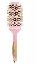 Round Hair Brush - Ilu Hair Brush BambooM Round 52 mm — photo N1