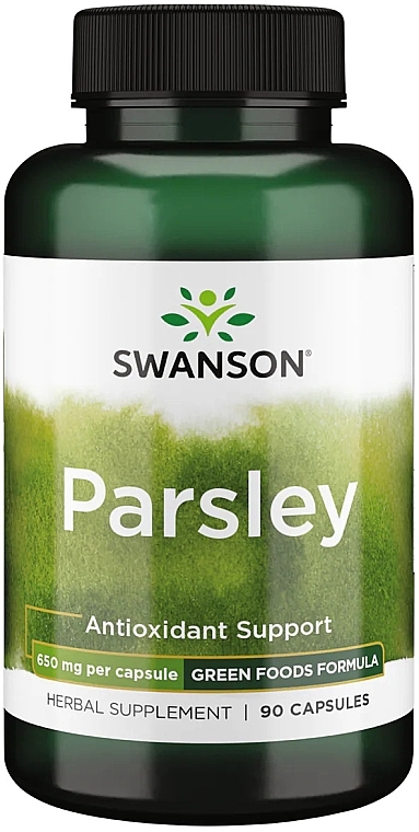 Parsley Capsules, 650 mg - Swanson Parsley Capsules — photo N1
