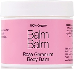 Fragrances, Perfumes, Cosmetics Body Balm - Balm Balm Rose Geranium Body Balm