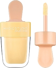 Fragrances, Perfumes, Cosmetics Brush Lip Gloss "Ice Cream", yellow - Martinelia