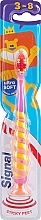 Fragrances, Perfumes, Cosmetics Kids Toothbrush, pink - Signal Kids Ultra Soft Small Toothbrush 3-8 Years