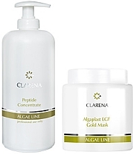 Fragrances, Perfumes, Cosmetics Set - Clarena Algae Line (mask/500 ml + concent/500 ml)