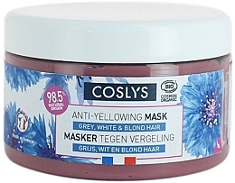 Anti-Yellow Mask for Grey & Blonde Hair - Coslys Anti-Yellowing Mask Grey & White Hair — photo N3