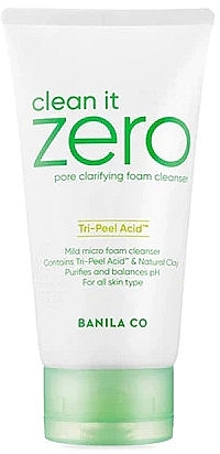 Cleansing Foam - Banila Co. Clean it Zero Pore Clarifying Foam Cleanser — photo N1