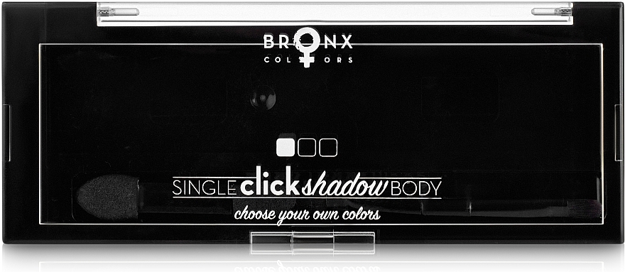 Eyeshadow Case - Bronx Colors Single Slide Shadow Body — photo N1