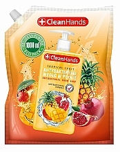 Fragrances, Perfumes, Cosmetics Tropical Fruit Antibacterial Liquid Hand Soap - Clean Hands Antibacterial Hand Soap (refill)