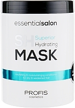 Fragrances, Perfumes, Cosmetics Moisturizing Hair Mask - Profis Superior Hydrating