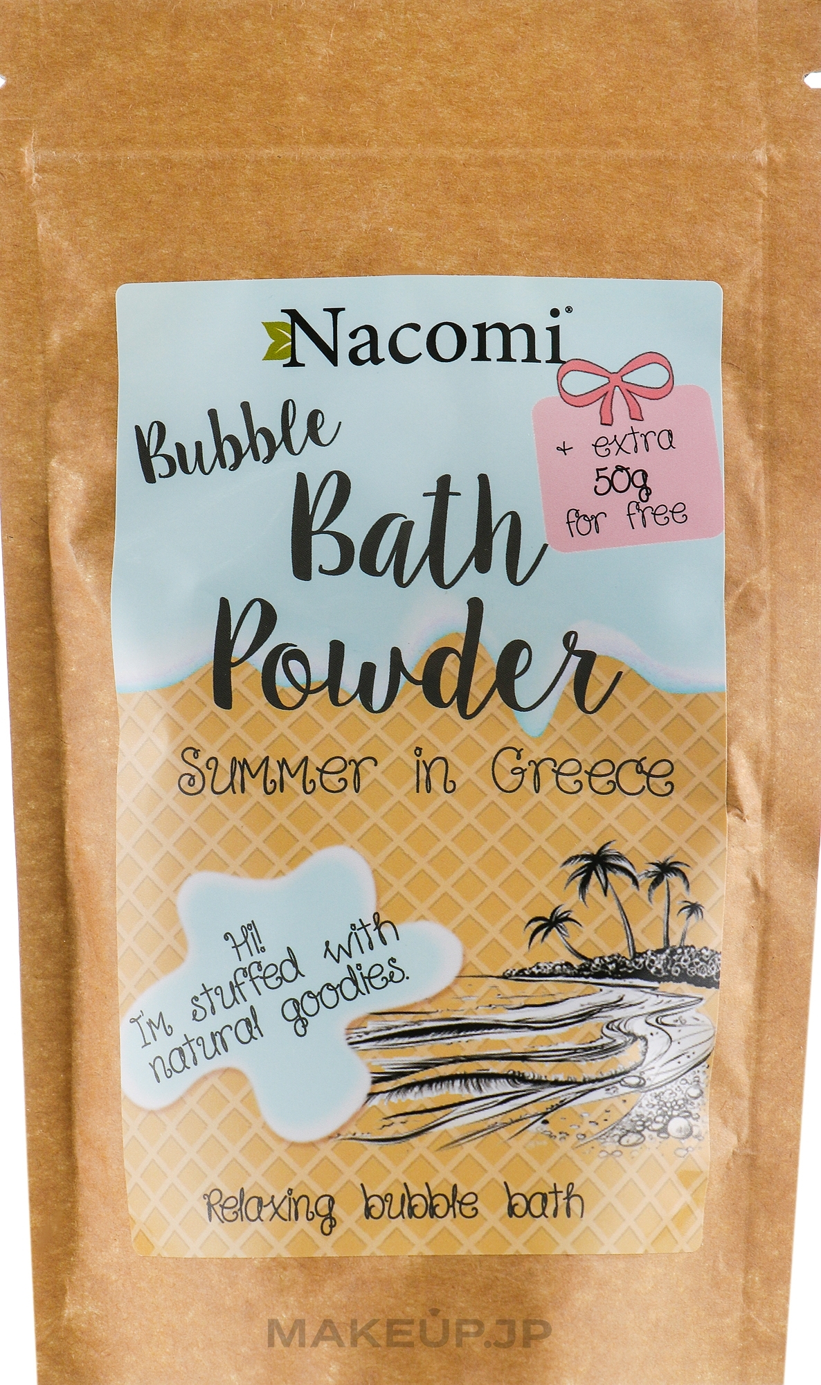 Bath Powder "Greek Summer" - Nacomi Bath Powder  — photo 150 g