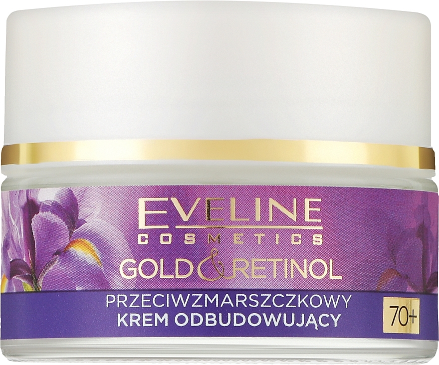 Repairing Anti-Wrinkle Cream - Eveline Cosmetics Gold And Retinol 70 + — photo N1