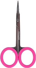 Fragrances, Perfumes, Cosmetics Manicure Cuticle Scissors "Neon Play", 2224, pink - Donegal