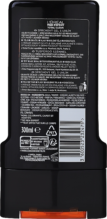 Shower Gel - L'Oreal Men Expert Total Clean Shower Gel — photo N3