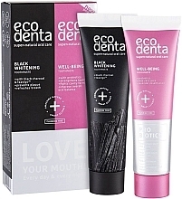 Fragrances, Perfumes, Cosmetics Set - Ecodenta Toothpaste Love Your Mouth (toothpaste/100ml + toothpaste/100ml)