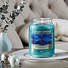 Scented Candle in Jar - Yankee Candle Winter Night Stars Jar Candle — photo N4