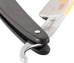 Straight Razor, ebony - Dovo Straight Razor 5/8" Black Ebony Prima — photo N3