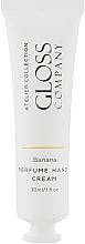 Fragrances, Perfumes, Cosmetics Hand Cream - Gloss Company Banana Atelier Collection