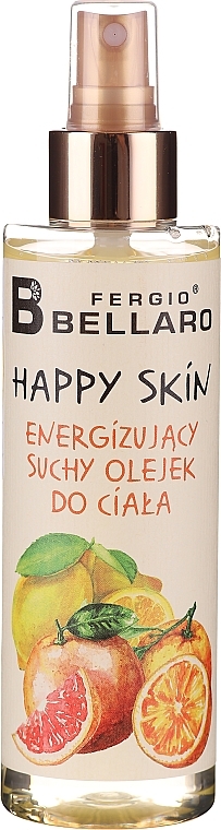 Dry Body Oil - Fergio Bellaro Happy Skin Energizing Dry Oil — photo N1