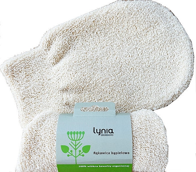 Bath Glove, milky - Lynia — photo N1