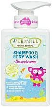 Fragrances, Perfumes, Cosmetics 2-in-1 Baby Shower Gel & Shampoo - Jack N' Jill Sweetness Shampoo & Body Wash