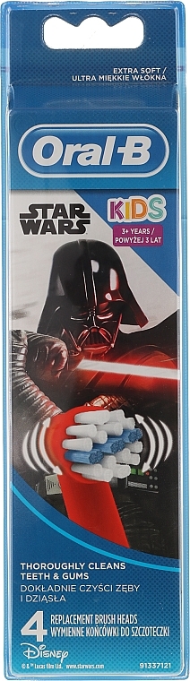 Replaceable Electric Toothbrush Heads - Oral-B Kids Star Wars Extra Soft — photo N1