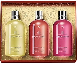 Molton Brown Floral & Spicy Body Care Gift Set - Set (sh/gel/3x300ml) — photo N1