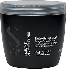 Fragrances, Perfumes, Cosmetics Deep Cleansing & Detoxifying Hair & Scalp Mud - Alfaparf Semi Di Lino Sublime Detoxifying Mud Treatment