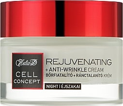 Fragrances, Perfumes, Cosmetics Anti-Wrinkle Night Face Cream, 65+ - Helia-D Cell Concept Cream