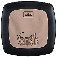 Fragrances, Perfumes, Cosmetics Compact Mattifying Powder - Wibo Smooth'n Wear Matte Powder