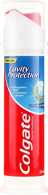 Toothpaste with Dispenser - Colgate Cavity Protection — photo N1