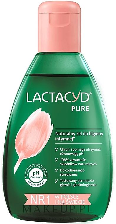 GIFT! Delicate Intimate Hygiene Gel - Lactacyd Pure Natural — photo N1