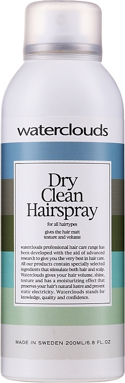 Dry Shampoo - Waterclouds Volume Dry Clean Hairspray — photo N1