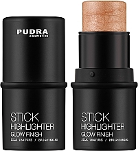 Highlighter Stick - Pudra Cosmetics Stick Highlighter Glow Finish — photo N1