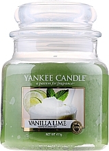 Scented Candle "Vanilla and Lime" - Yankee Candle Vanilla Lime — photo N1
