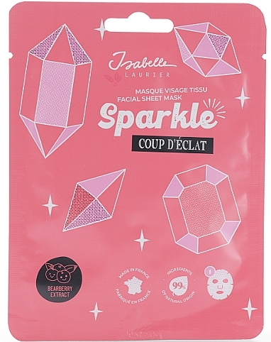 Sparkle-Bearberry Sheet Mask - Isabelle Laurier Facial Sheet Mask — photo N1