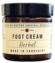 Fragrances, Perfumes, Cosmetics Foot Cream - Fikkerts Fruits of Nature Herbal Foot Cream