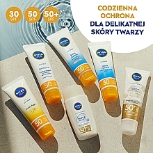 Face Sun Cream for Sensitive Skin - Nivea Sun Sensitive Skin SPF50 High — photo N8
