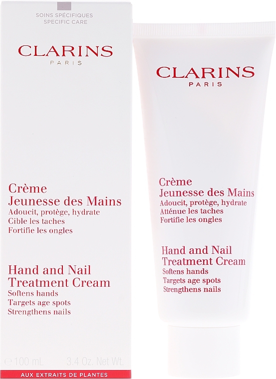Hand Cream - Clarins Hand & Nail Treatment Cream — photo N1
