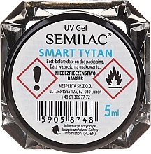 Nail Gel Polish - Semilac Smart Tytan — photo N1