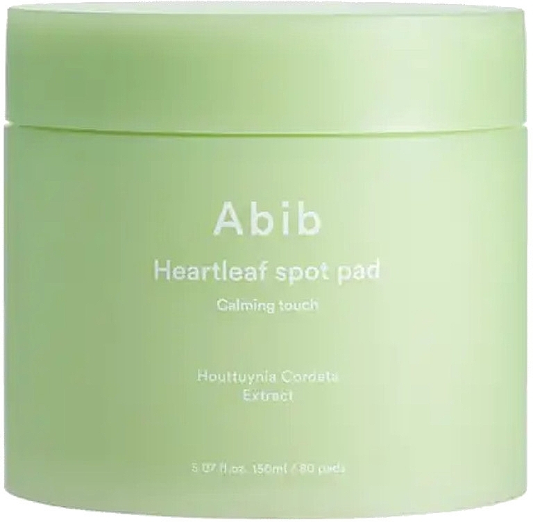 Soothing Face Pads - Abib Heartleaf Spot Pad Calming Touch — photo N1