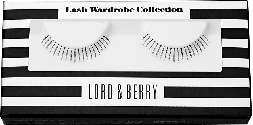 False Lashes, natural, EL20 - Lord & Berry Lash Wardrobe Collection — photo N1